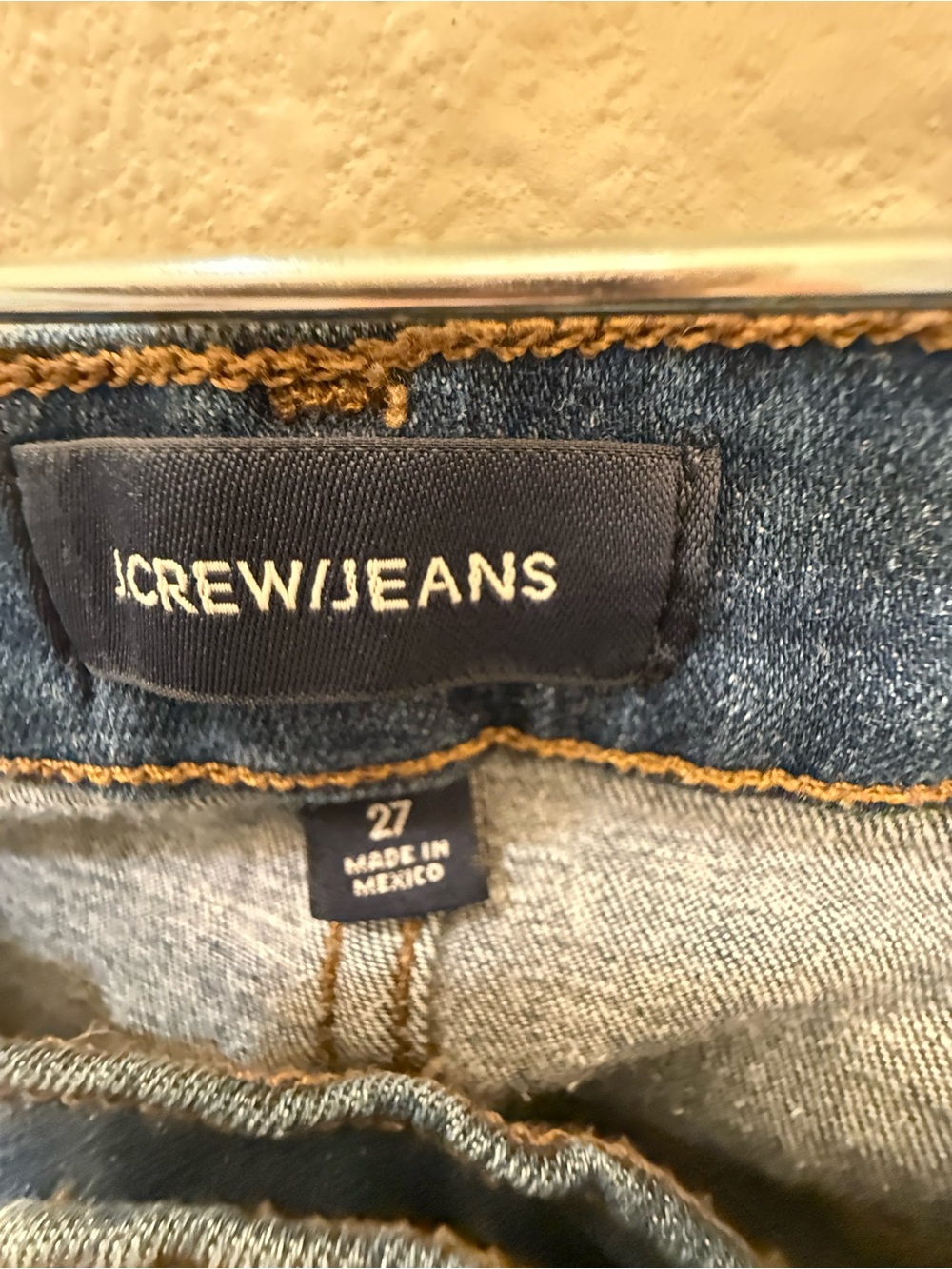 J. Crew Women's Dark Blue Flare Jeans - Picture 3 of 3
